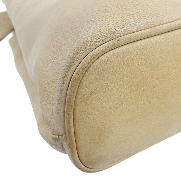 BALLY shoulder bag in beige quilted leather